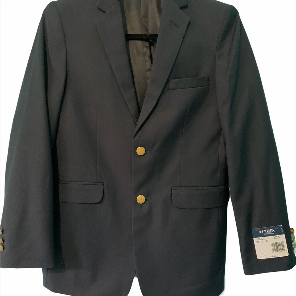 CHAPS Sportscoat navy blue - boys size 16